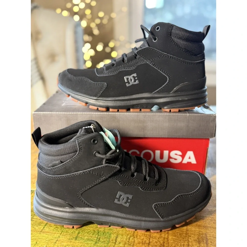 DC Mutiny Snow Boots Men's Size 8.5 Wheat Black ADYO200054 Waterproof New in Box